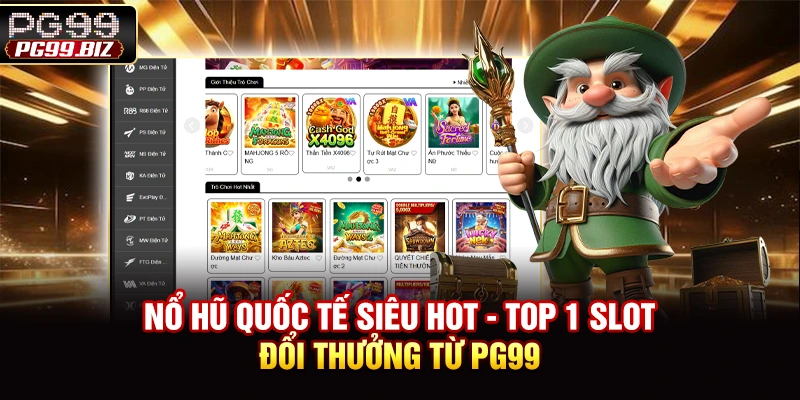 Nổ Hũ Quốc Tế Siêu Hot - Top 1 Slot Đổi Thưởng Từ PG99